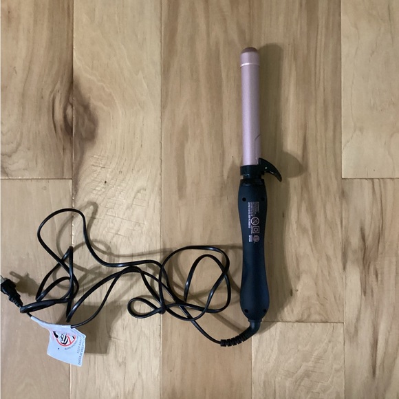 The Beachwaver Co. Pink and Black Hair Curler - Picture 2 of 3